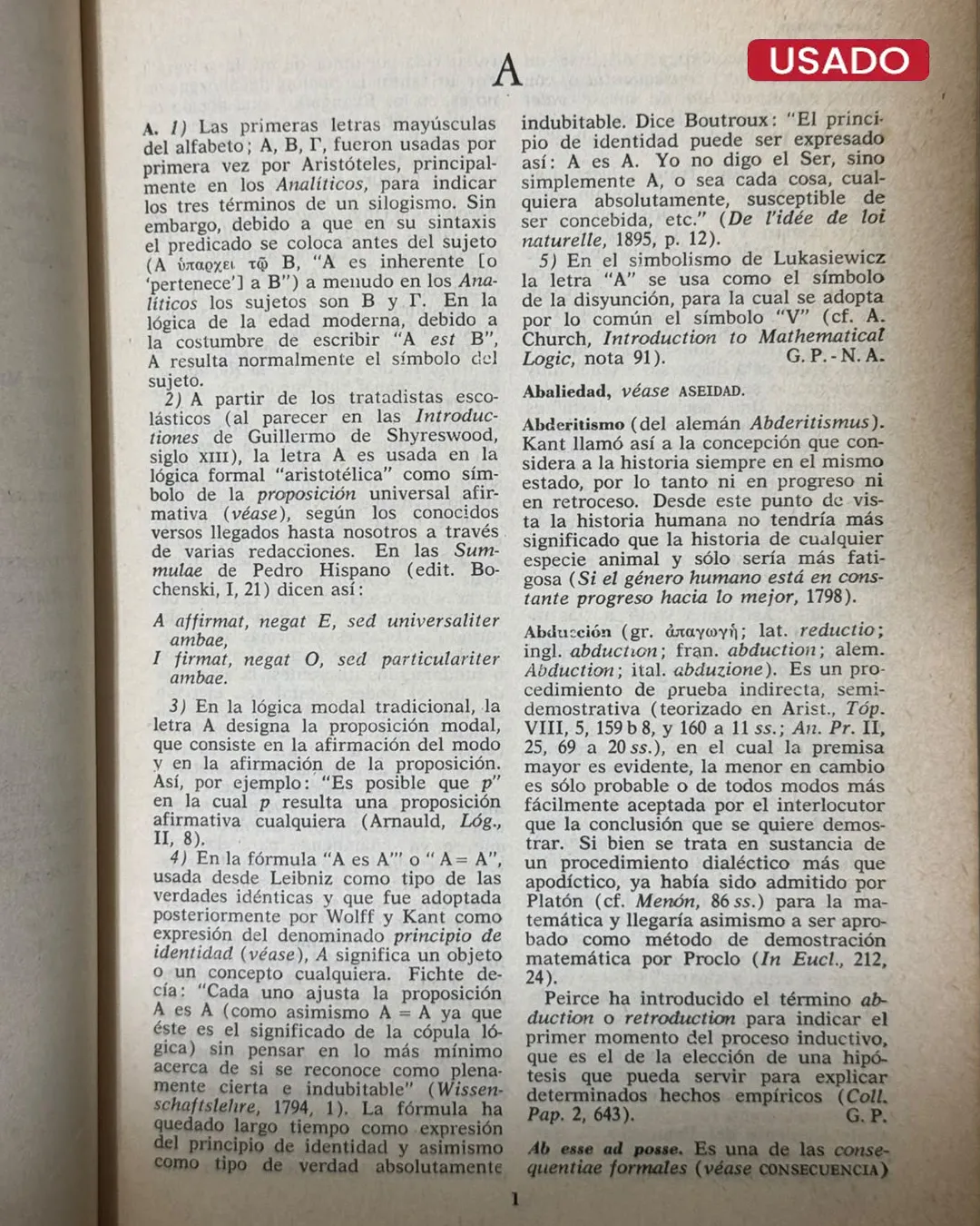 DICCIONARIO DE FILOSOFIA - Imagen 3