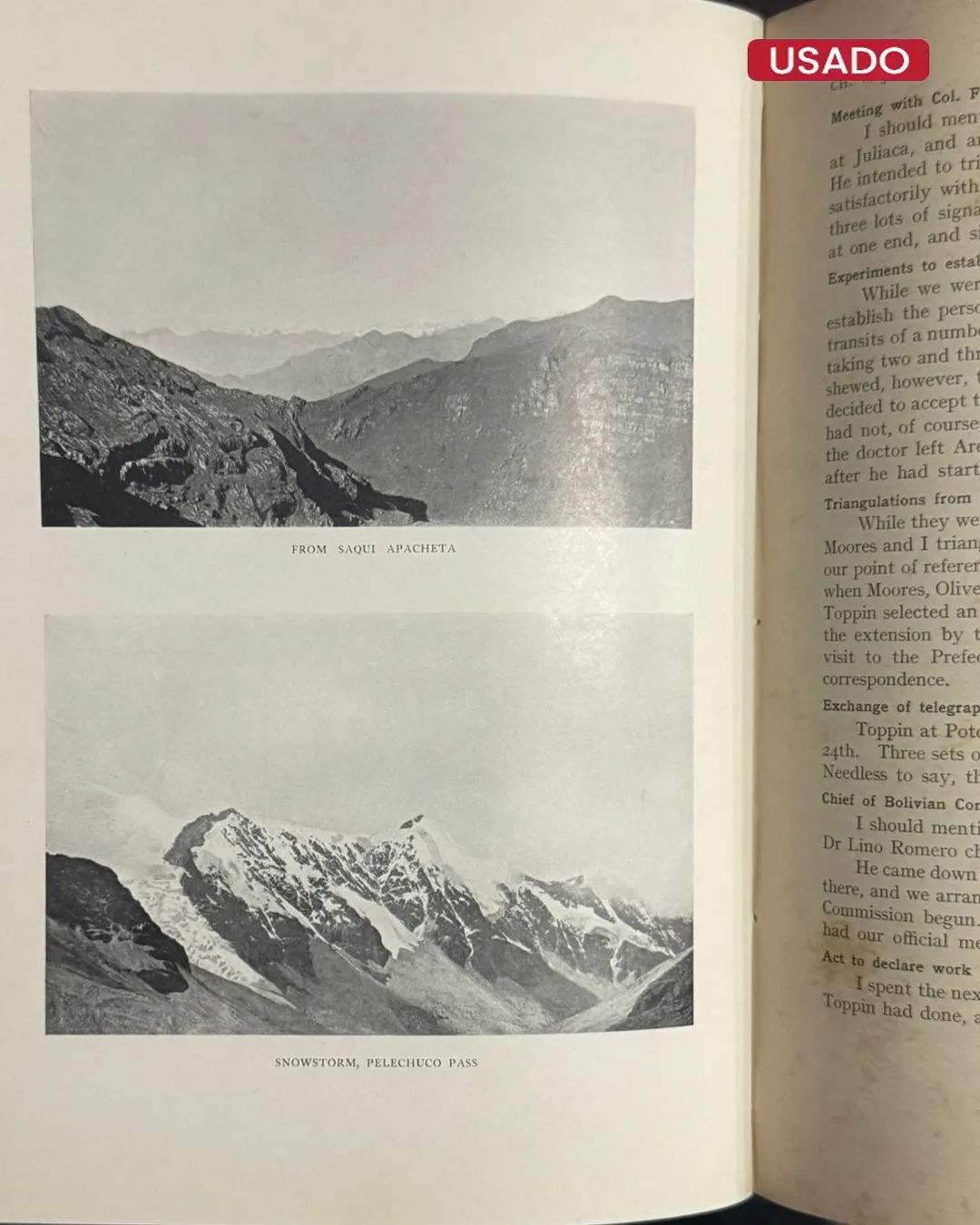 PERU-BOLIVIA BOUNDARY COMMISSION (1911 – 1913); REPORTS OF THE BRITISH OFFICERS OF THE PERUVIAN COMMISSION - Imagen 5