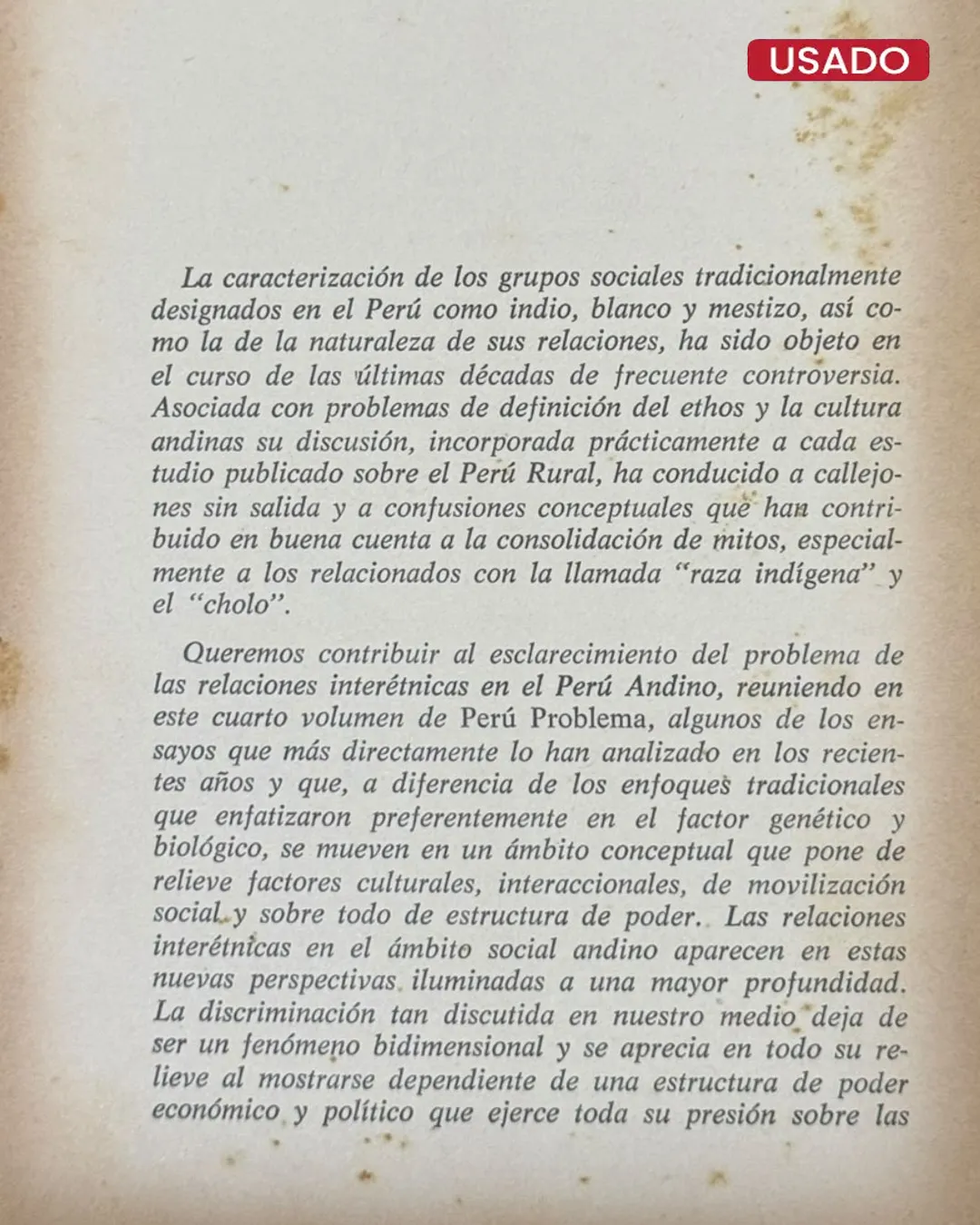 EL INDIO Y EL PODER EN EL PERU - Imagen 3