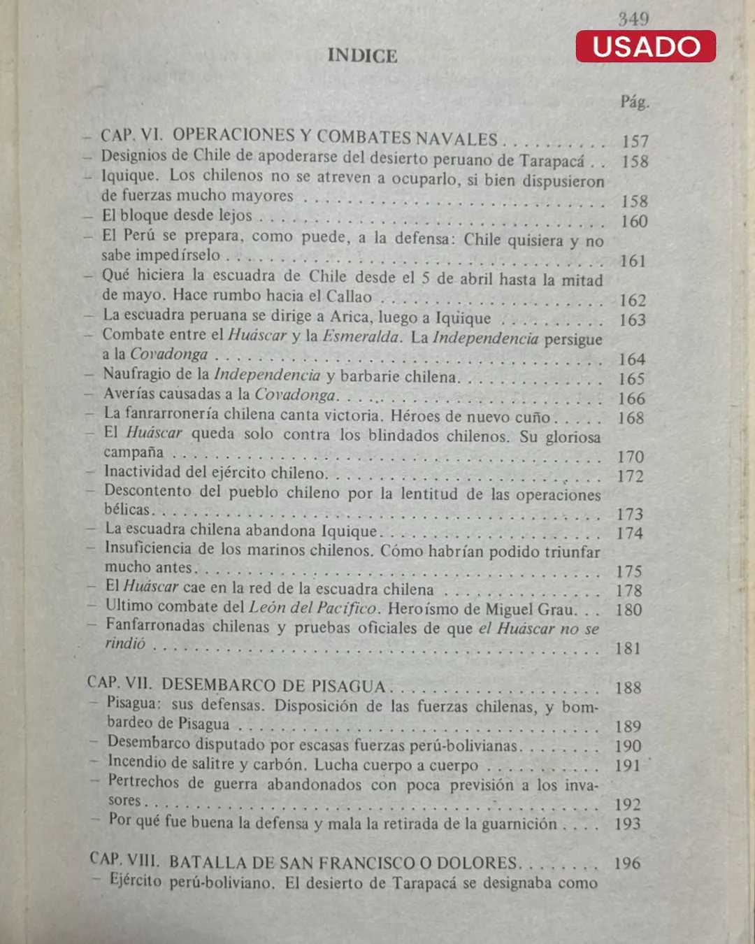 LA GUERRA DE AMERICA ENTRE CHILE, PERU Y BOLIVIA; CAMAPAÑAS NAVAL Y TERRESTRE, LA DICTADURA DE PIEOLA, LA RENDICION DE LIMA (VOLUMEN II) - Imagen 3