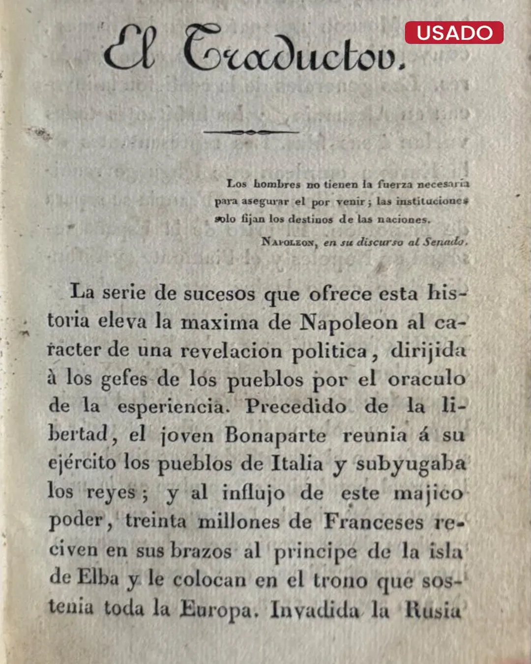 NAPOLEON A LA FAZ DE SUS CONTEMPORANEOS - Imagen 3