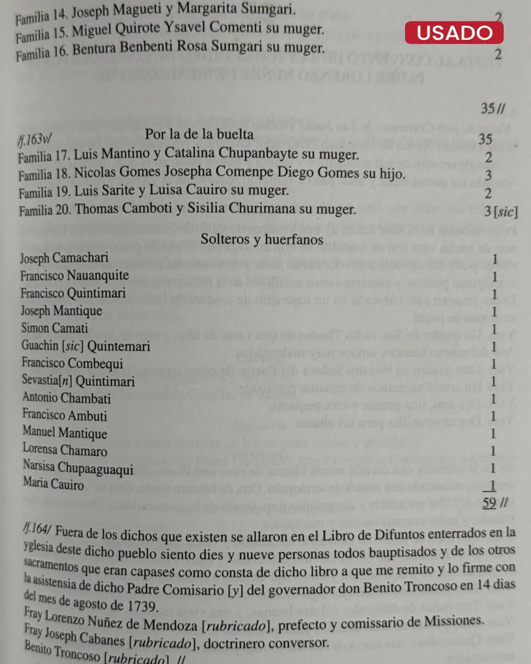 COMIENZOS DE LAS MISIONES DE OCOPA (PERU); DOCUMENTOS INEDITOS PARA SU HISTORIA (1724 – 1743) - Imagen 4
