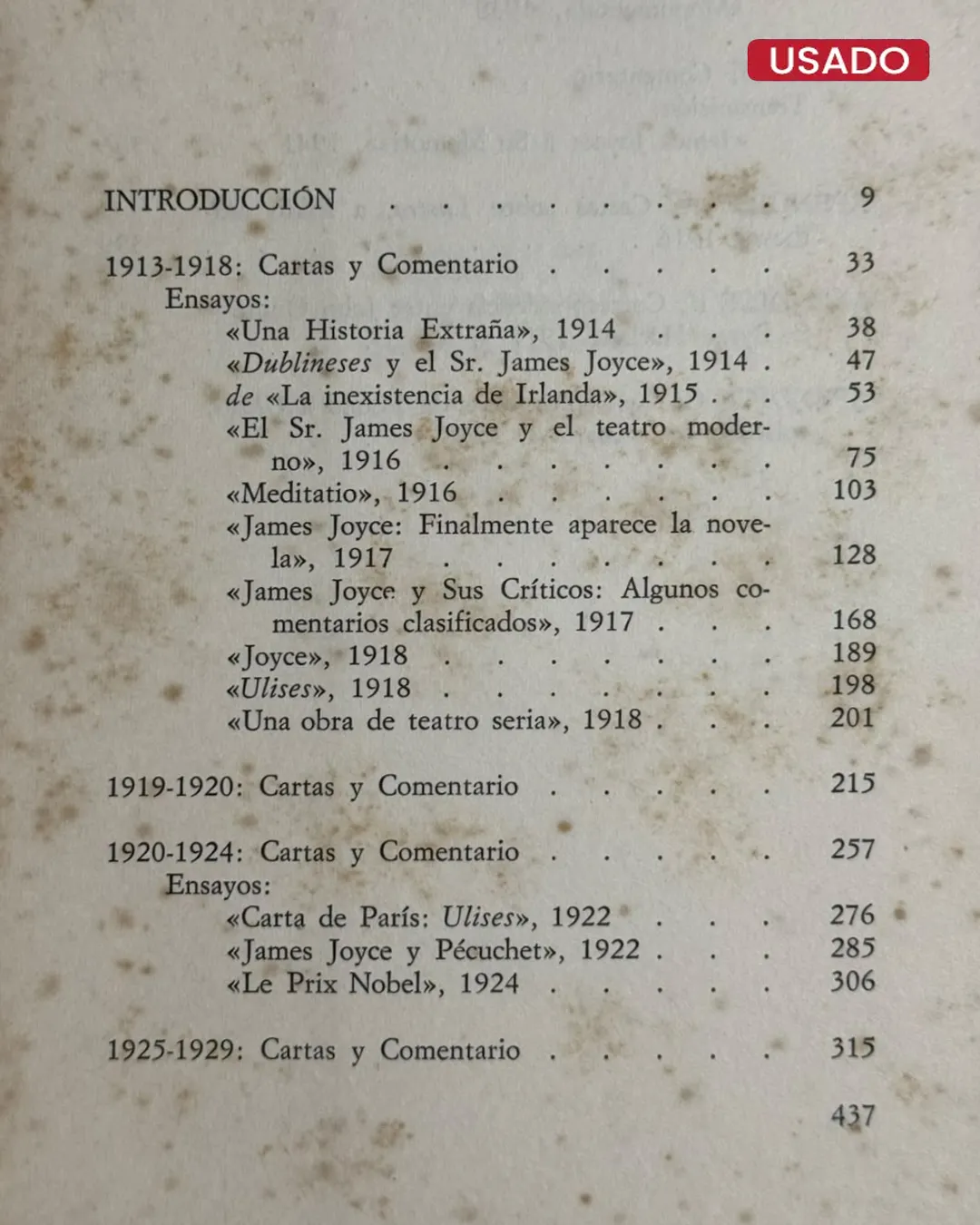 SOBRE JOYCE - Imagen 4
