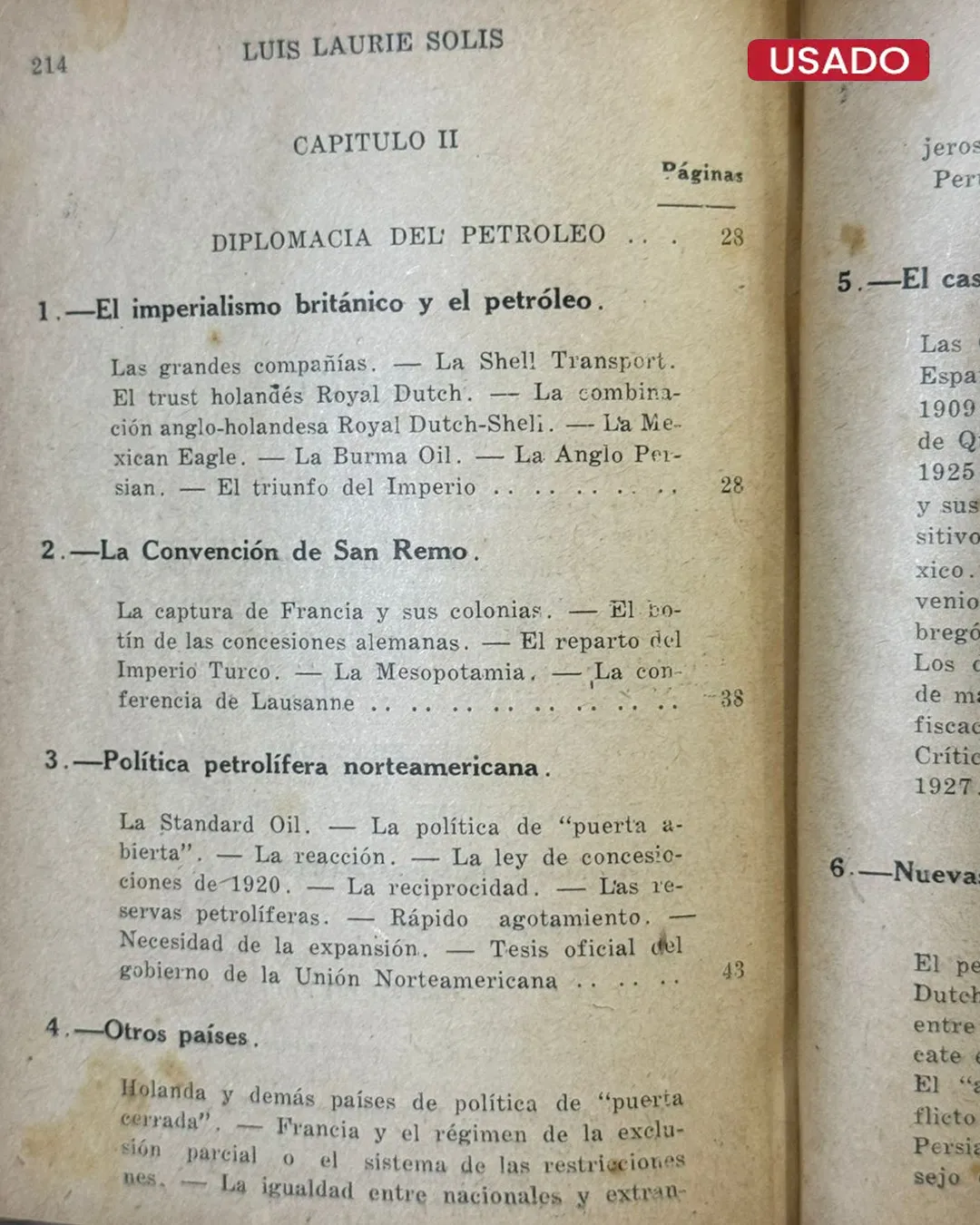 LA DIPLOMACIA DEL PETRÓLEO; EL CASO DE LA "BREA Y PARIÑAS" (TESIS) - Imagen 3