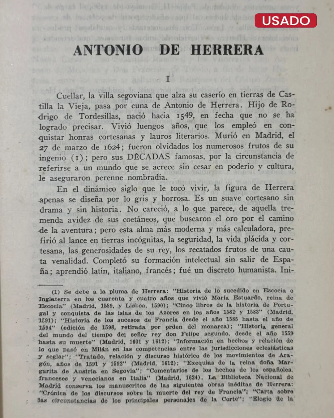 HISTORIA GENERAL DE LOS HECHOS DE LOS CASTELLANOS, EN LAS ISLAS, Y TIERRA-FIRME DE EL MAR OCÉANO (10 TOMOS) - Imagen 6