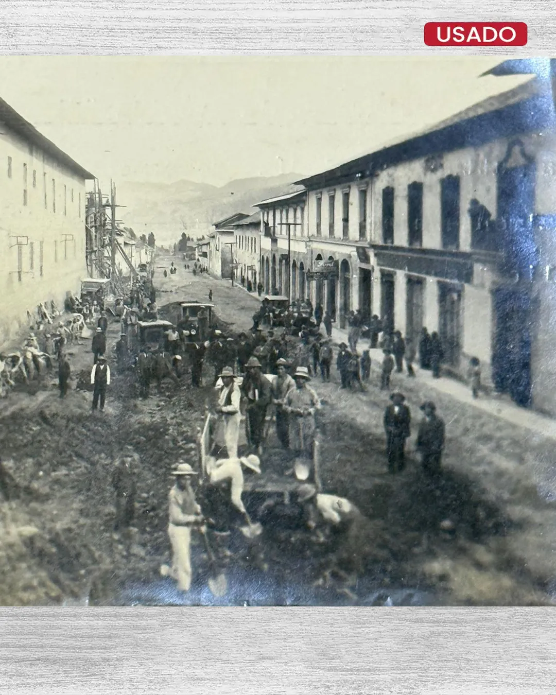 FOTOGRAFÍA HISTÓRICA DEL CUSCO – AVENIDA EL SOL (ANTIGUA MUTUCHACA), C. 1929–1930 - Imagen 2