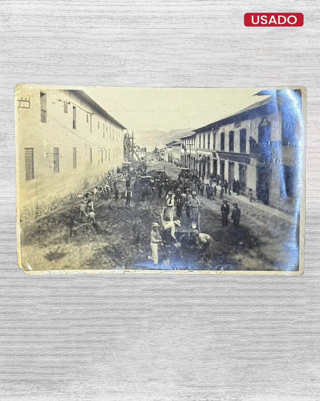 FOTOGRAFÍA HISTÓRICA DEL CUSCO – AVENIDA EL SOL (ANTIGUA MUTUCHACA), C. 1929–1930