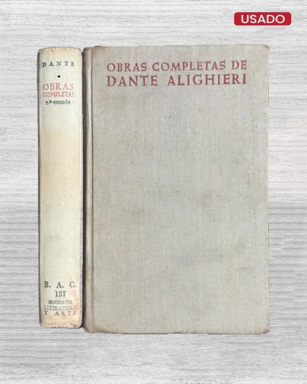 OBRAS COMPLETAS DE DANTE ALIGHIERI