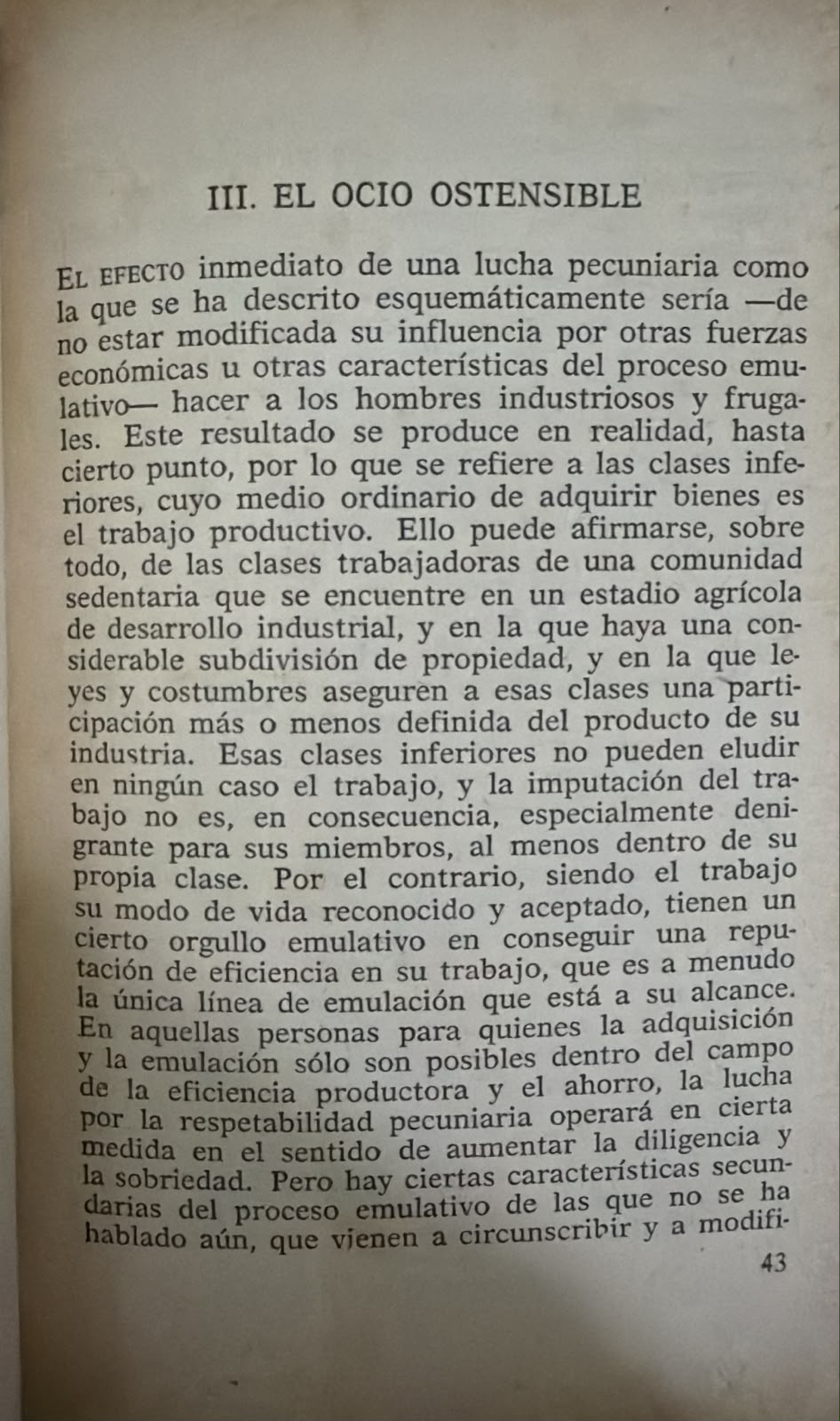 TEORIA DE LA CLASE OCIOSA - Imagen 3