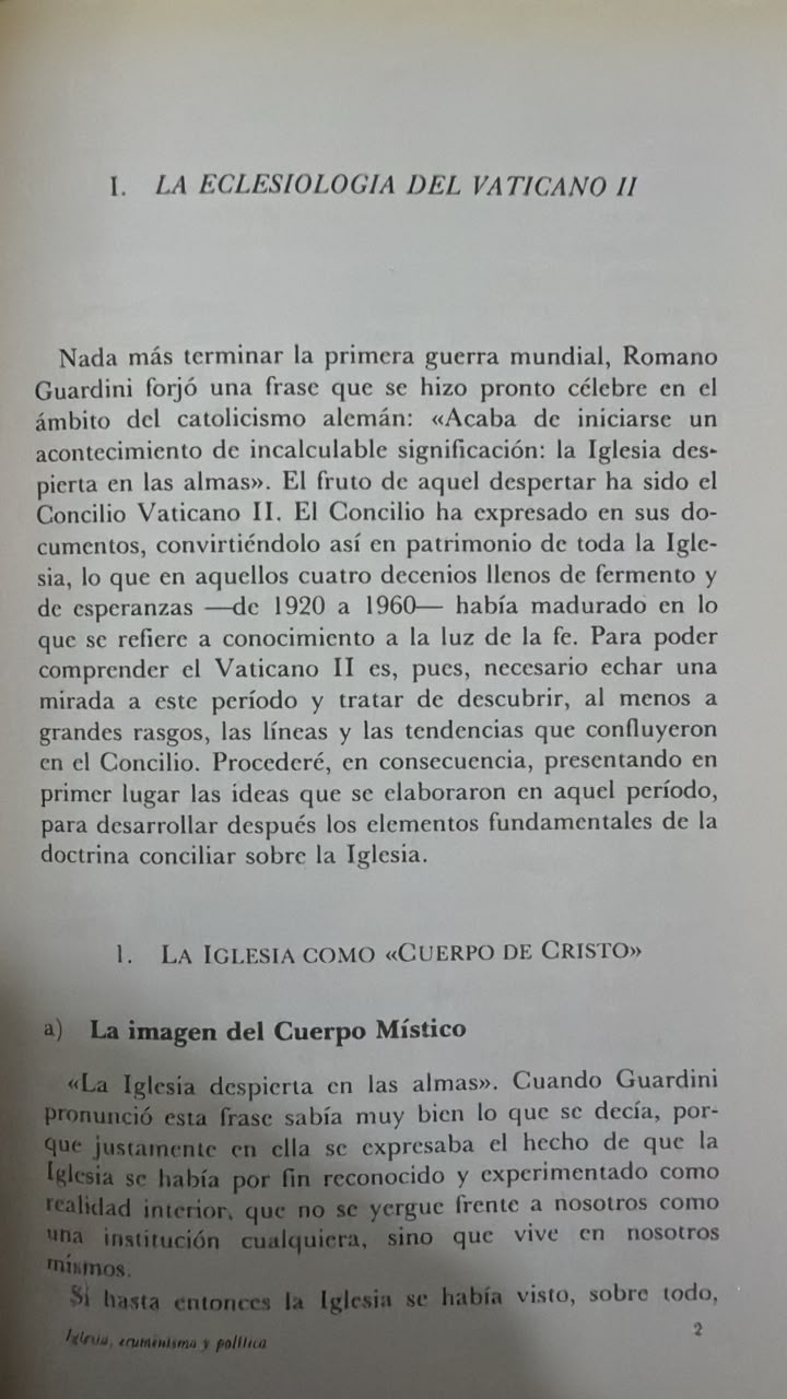 IGLESIA, ECUMENISMO Y POLITICA - Imagen 3