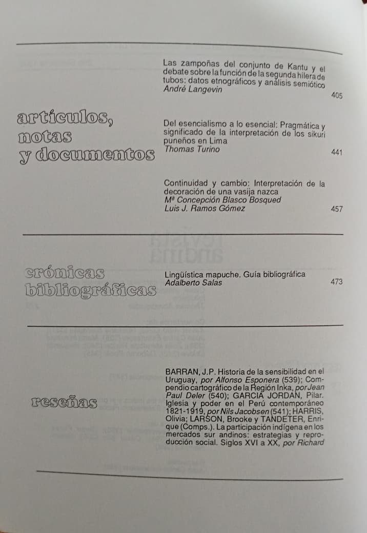 REVISTA ANDINA AÑO 10 - Nº 2, DICIEMBRE 1992 - Imagen 3