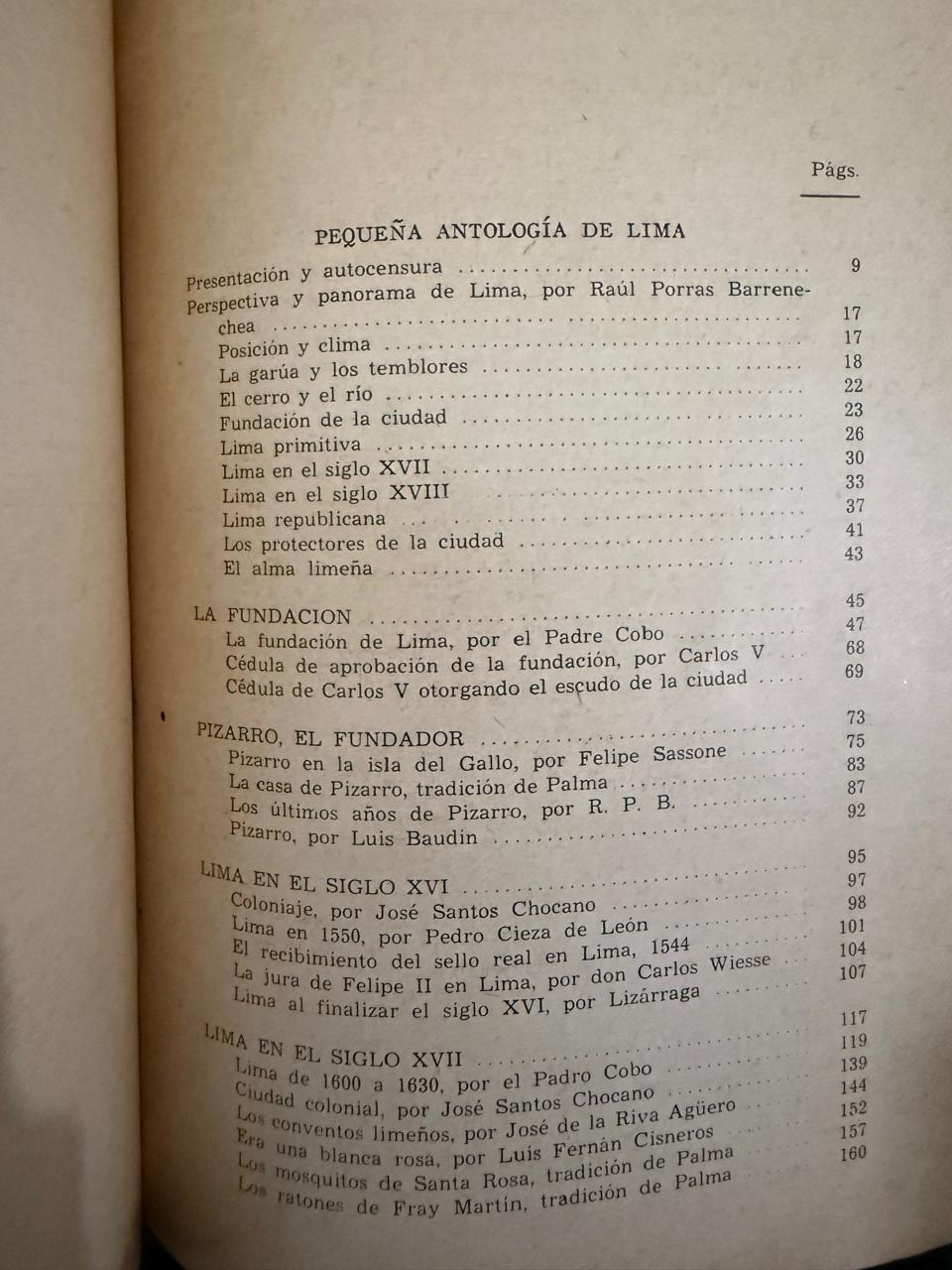 PEQUEÑA ANTOLOGIA DE LIMA - Imagen 2