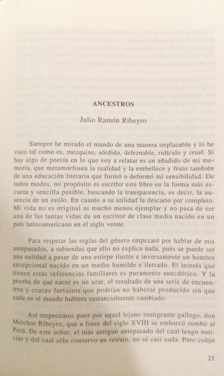 ASEDIOS A JUALIO RAMÓN RIBEYRO - Imagen 3