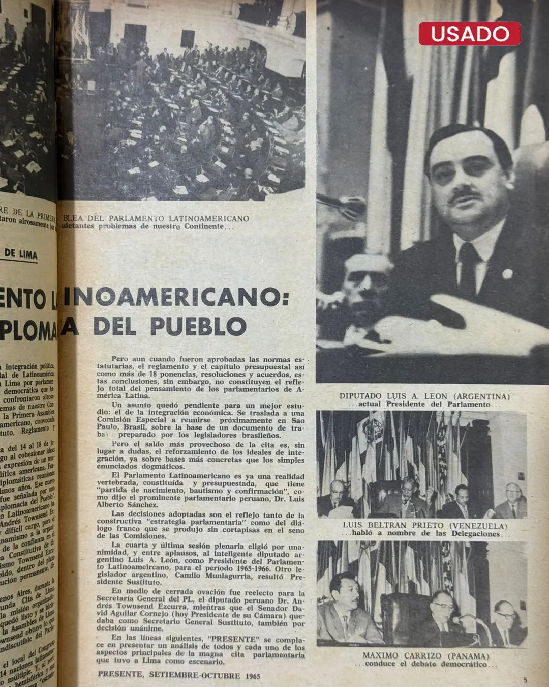 PRESENTE, TODO SOBRE EL PERU Y EL MUNDO (NUMERO 102 ) - Imagen 2