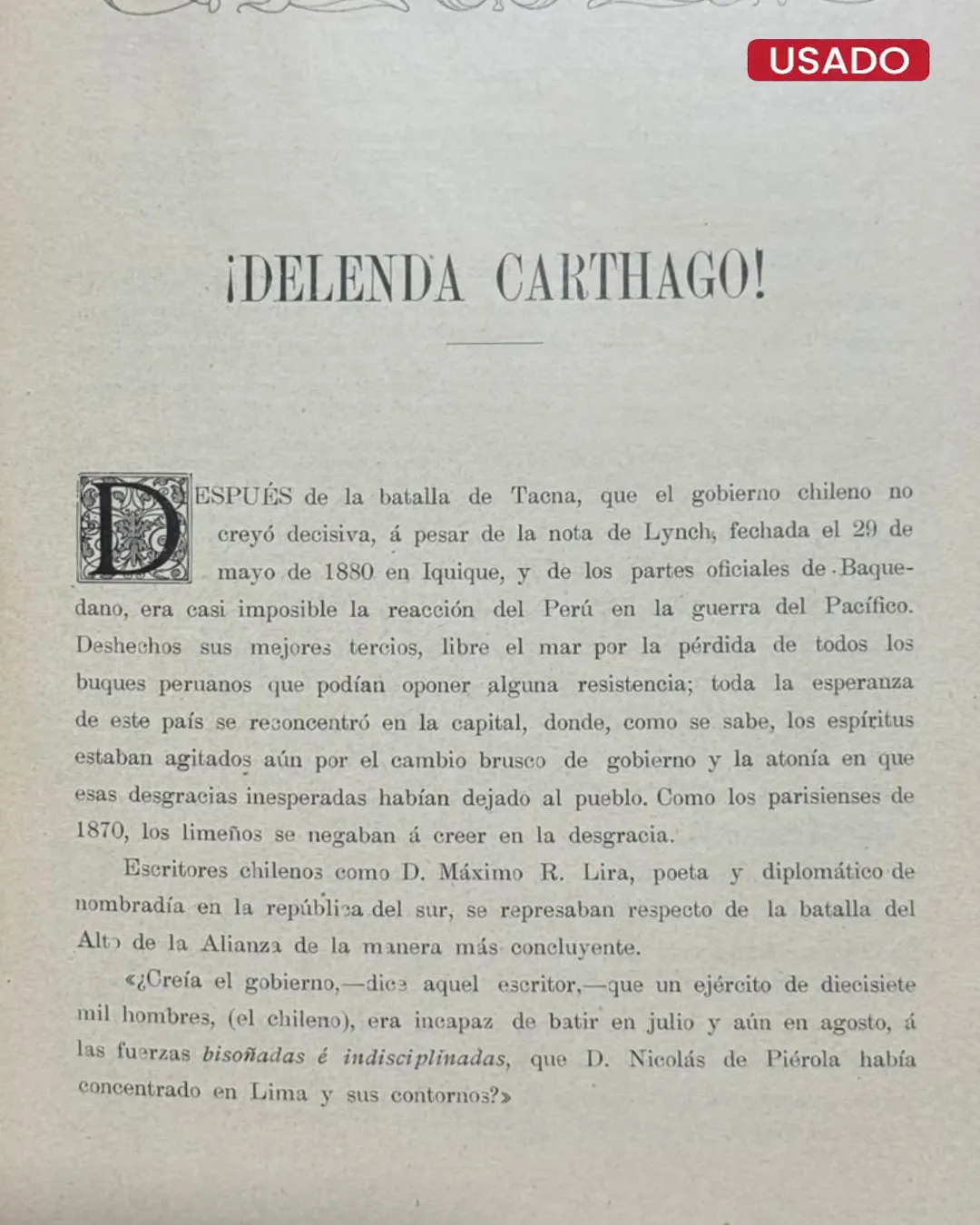 NUESTROS HÉROES. EPISODIOS DE LA GUERRA DEL PACÍFICO 1879 – 1883 / EPISODIOS NACIONALES DE LA GUERRA DEL PACIFICO - Imagen 5