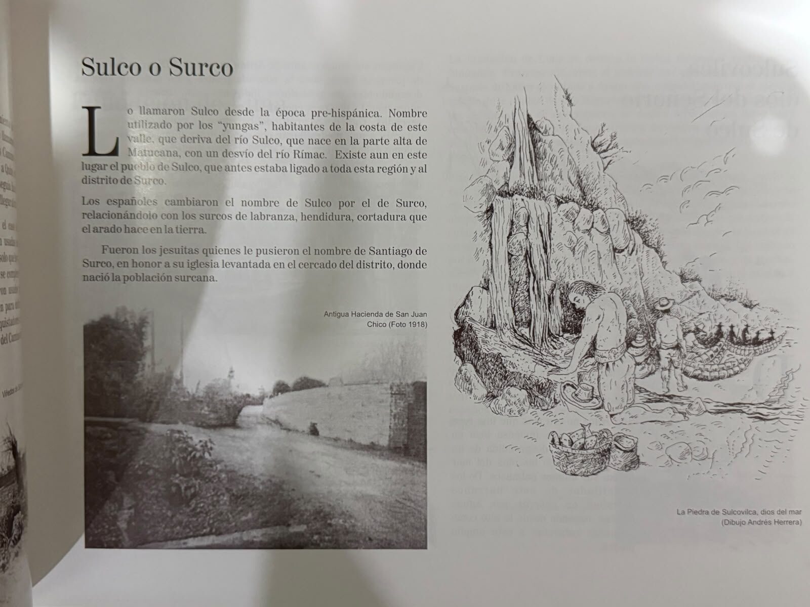 ÁLBUM FOTOGRÁFICO DE SANTIAGO DE SURCO - FRAGMENTO