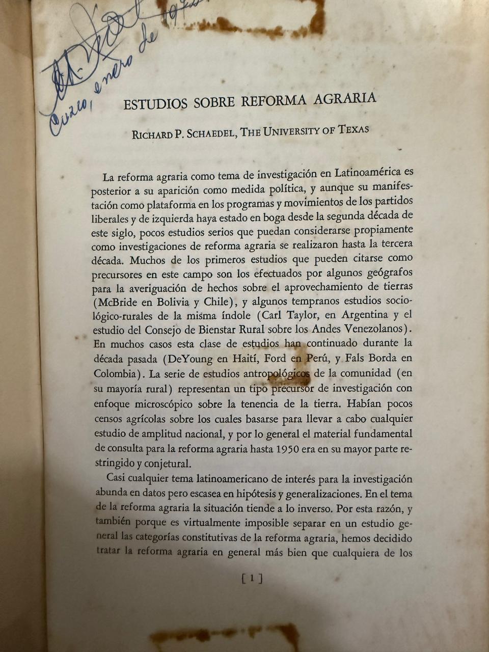 ESTUDIOS SOBRE REFORMA AGRARIA - Imagen 2