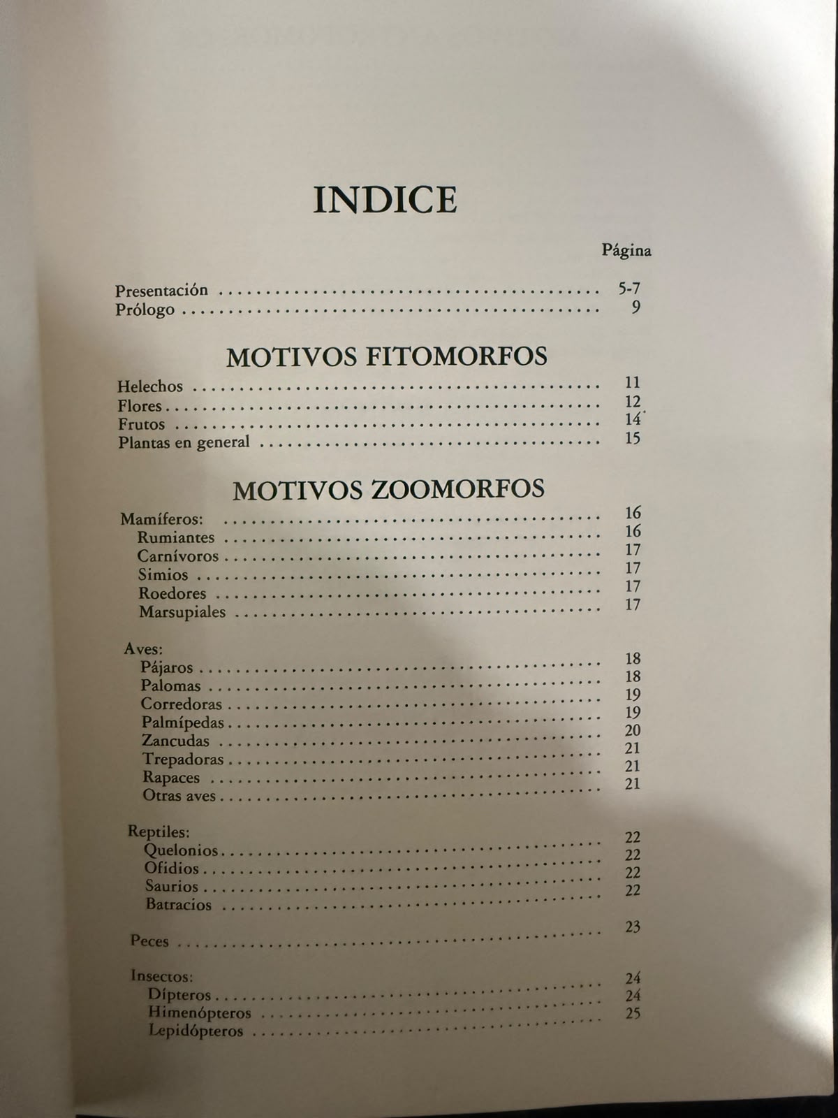 MOTIVOS DE ORNAMENTACIÓN DE LA CERÁMICA INCA CUSCO - INDICE