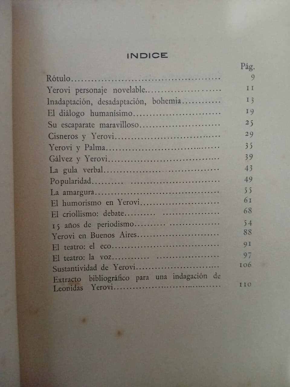 INDICE