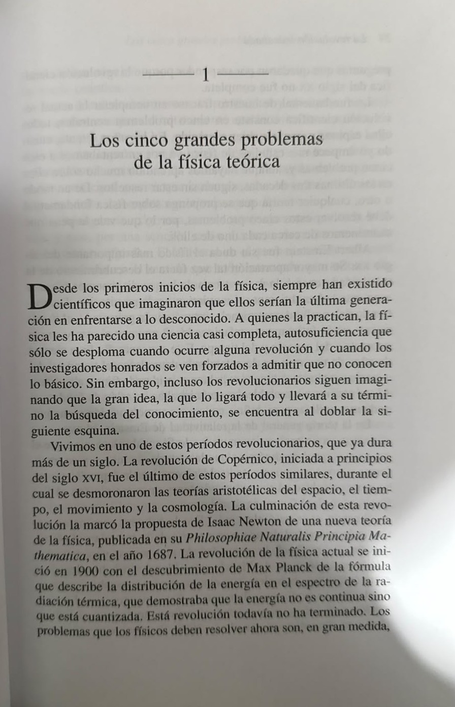 LAS DUDAS DE LA FÍSICA EN EL SIGLO XXI: ¿ES LA TEORÍA DE CUERDAS UN CALLEJÓN SIN SALIDA? - FRAGMENTO