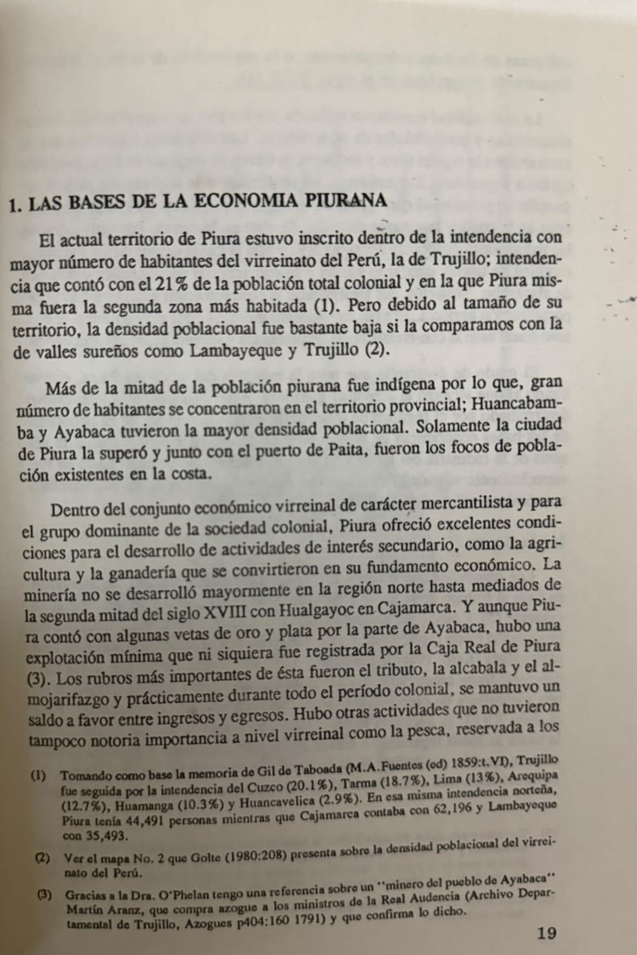 EMPRESAS COLONIALES: LAS TINAS DE JABÓN EN PIURA - FRAGMENTO
