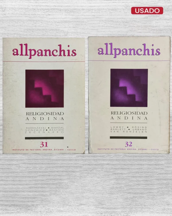 ALLPANCHIS 31: RELIGIOSIDAD ANDINA (VOL. 1 Y 2) (1988)