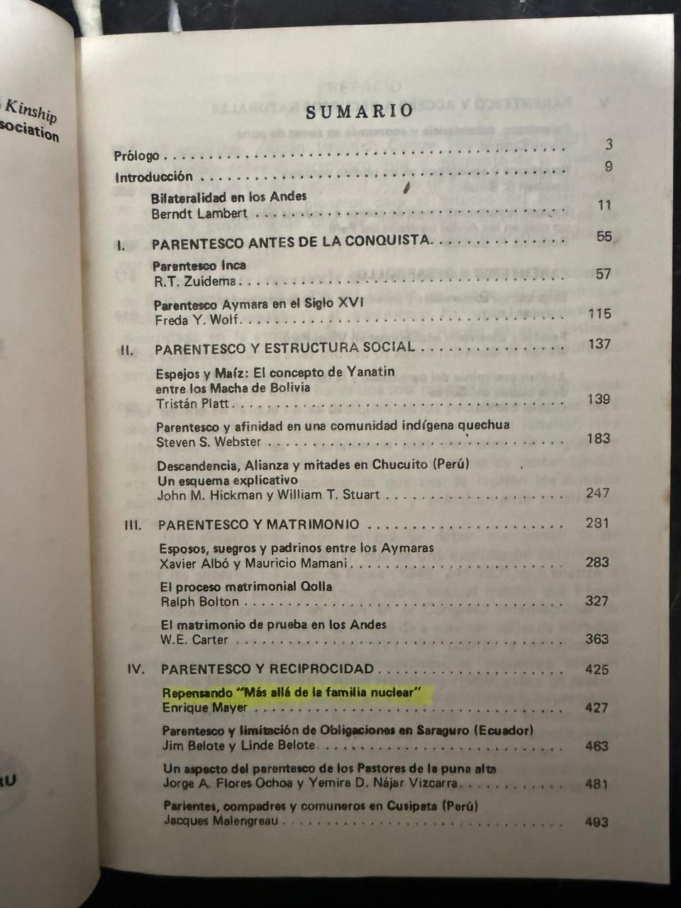 PARENTESCO Y MATRIMONIO EN LOS ANDES - Imagen 2