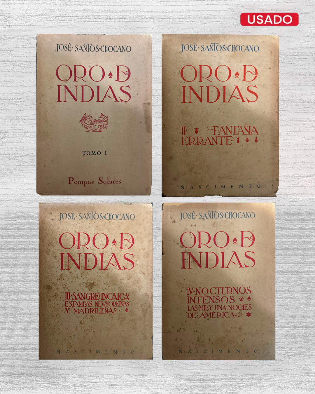 ORO D INDIAS (4 TOMOS)