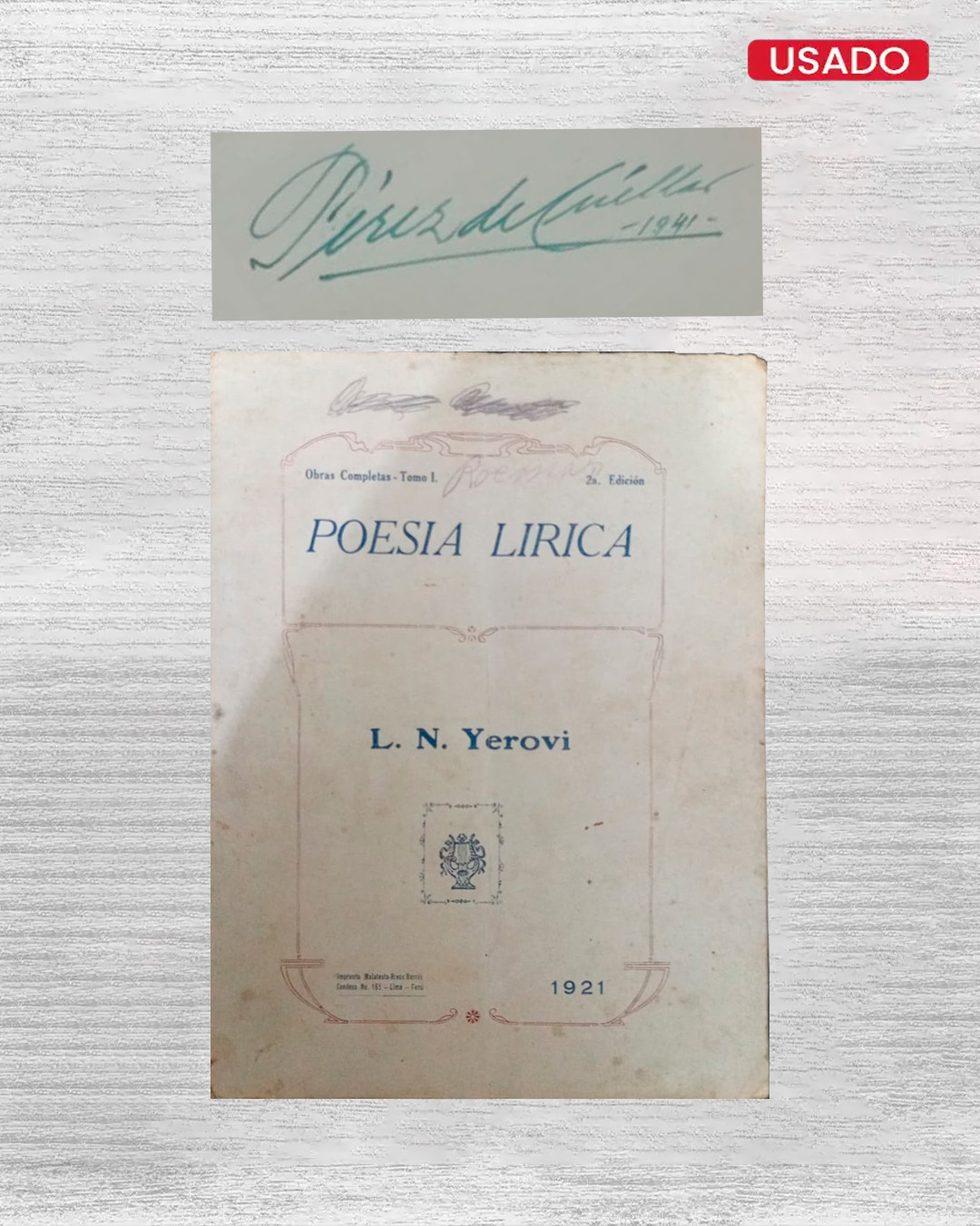 POESÍA LIRICA – OBRAS COMPLETAS TOMO 1