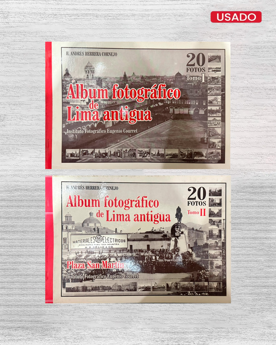 ÁLBUM FOTOGRÁFICO DE LIMA ANTIGUA (2 TOMOS)