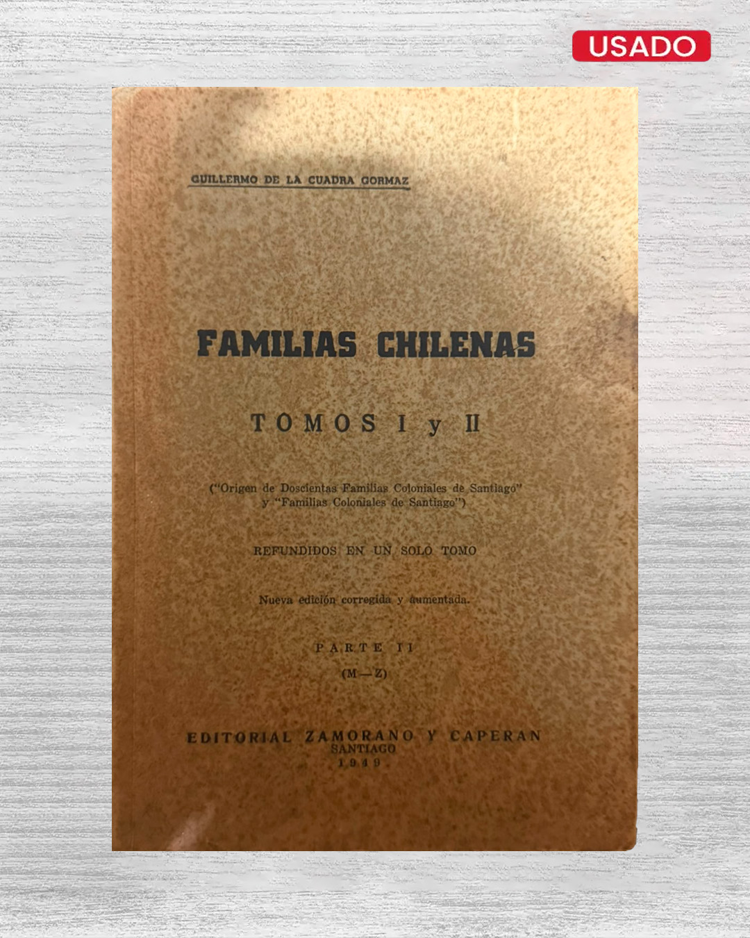 FAMILIAS CHILENAS (PARTE 2) - PORTADA