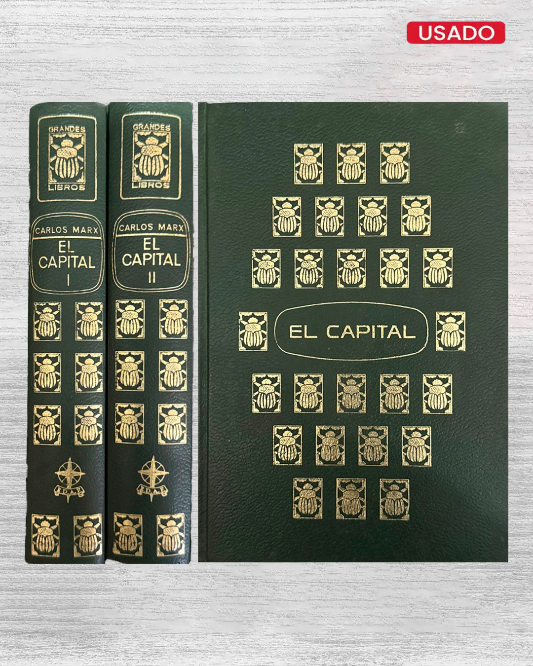 EL CAPITAL (2 TOMOS) - PORTADA