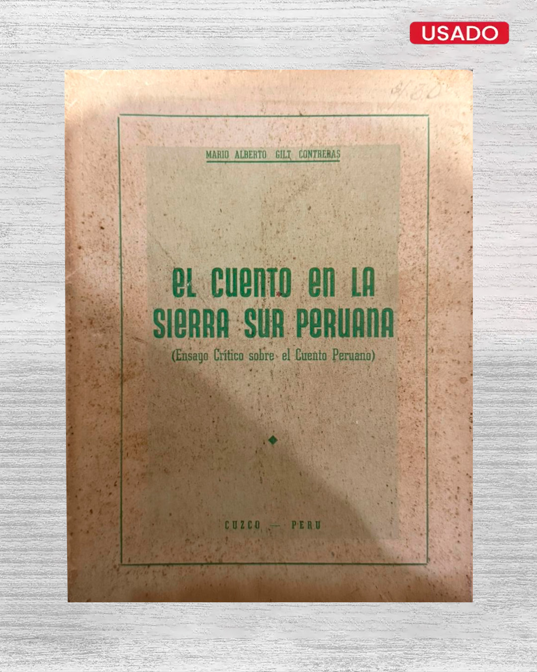 EL CUENTO EN LA SIERRA SUR PERUANA