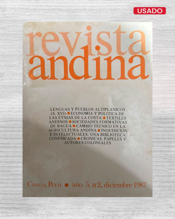 REVISTA ANDINA – AÑO 5, Nº2