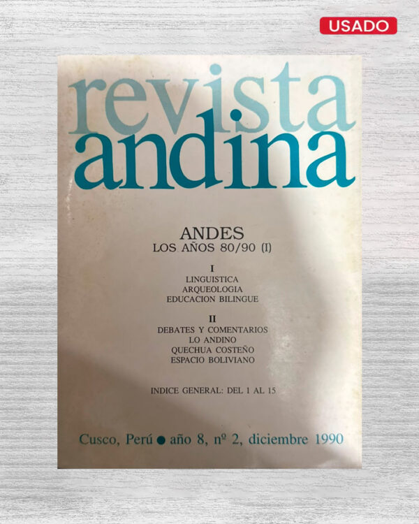 REVISTA ANDINA – AÑO 8 Nº2