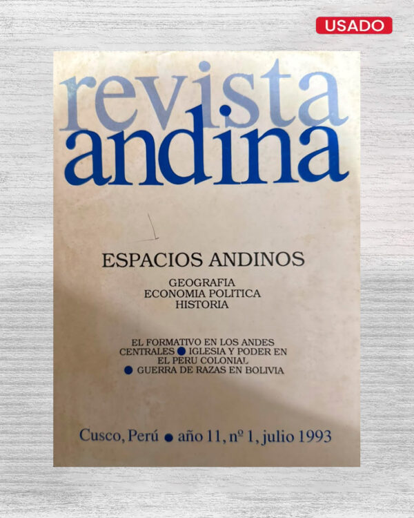 REVISTA ANDINA – AÑO 11 Nº1