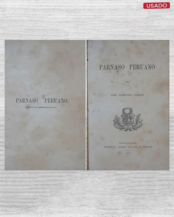 PARNASO PERUANO (2 TOMOS)