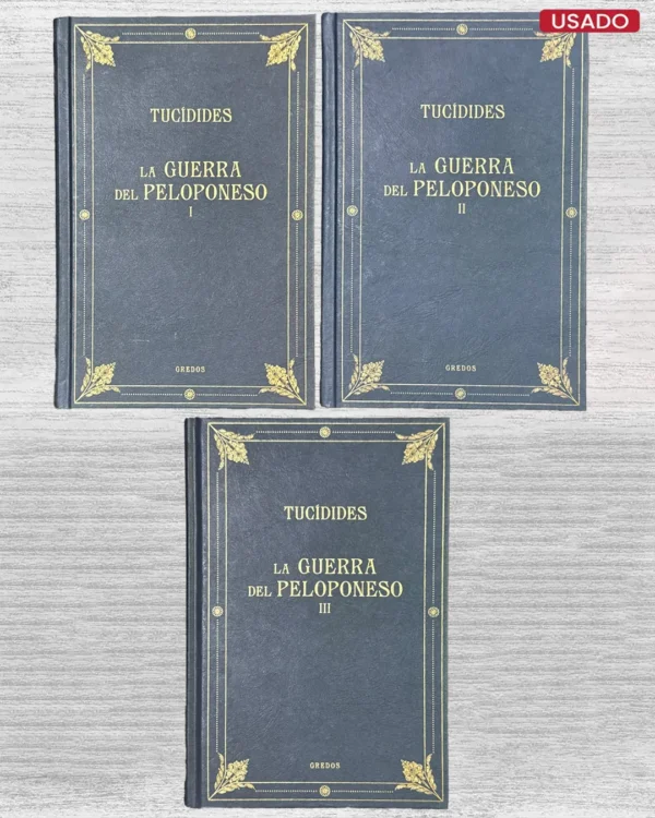 LA GUERRA DEL PELOPONESO (3 TOMOS)