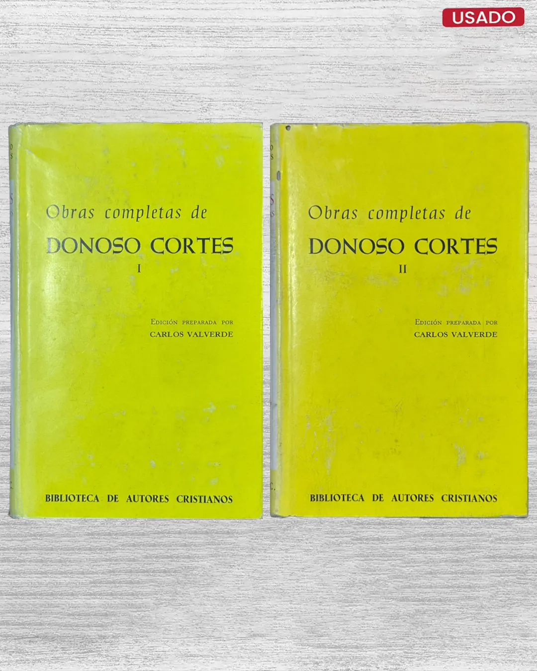 OBRAS COMPLETAS DE DONOSO CORTES, I Y II