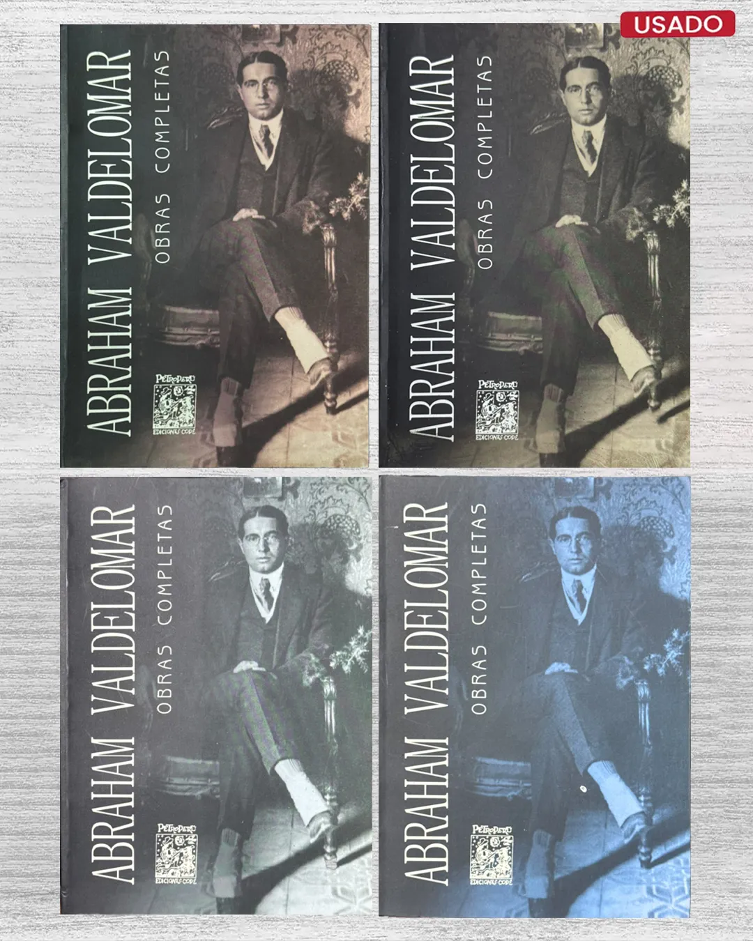 ABRAHAM VALDELOMAR. OBRAS COMPLETAS I, II, III Y IV