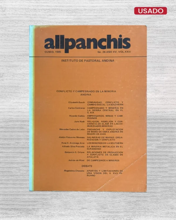 ALLPANCHIS Nº 26