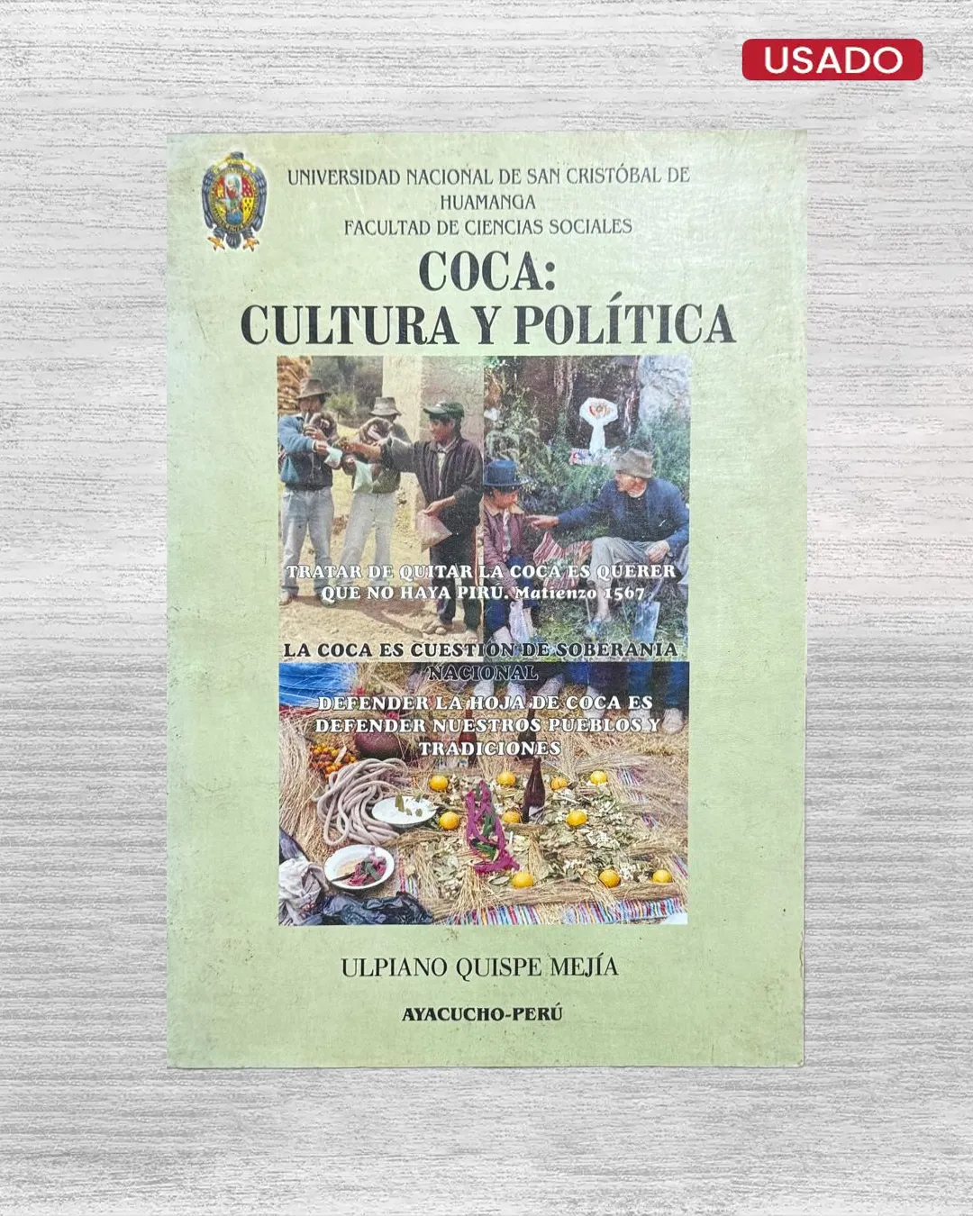 COCA: CULTURA Y POLITICA