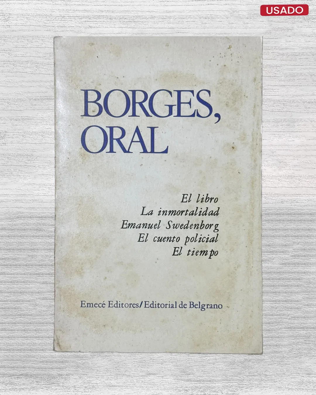 BORGES, ORAL