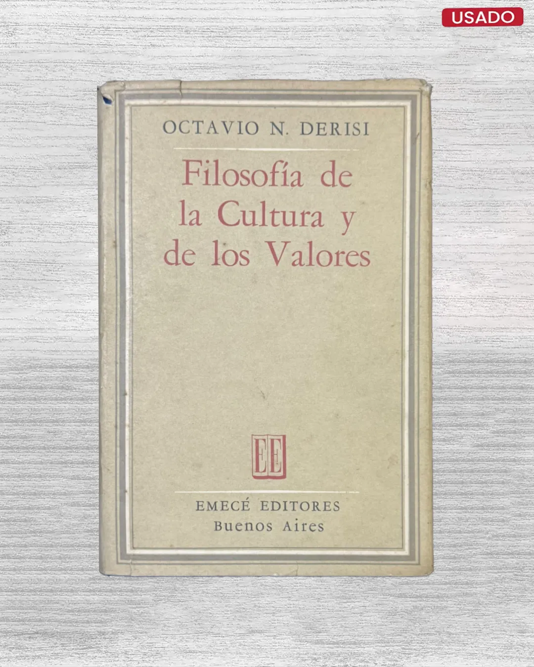 FILOSOFIA DE LA CULTURA Y DE LOS VALORES