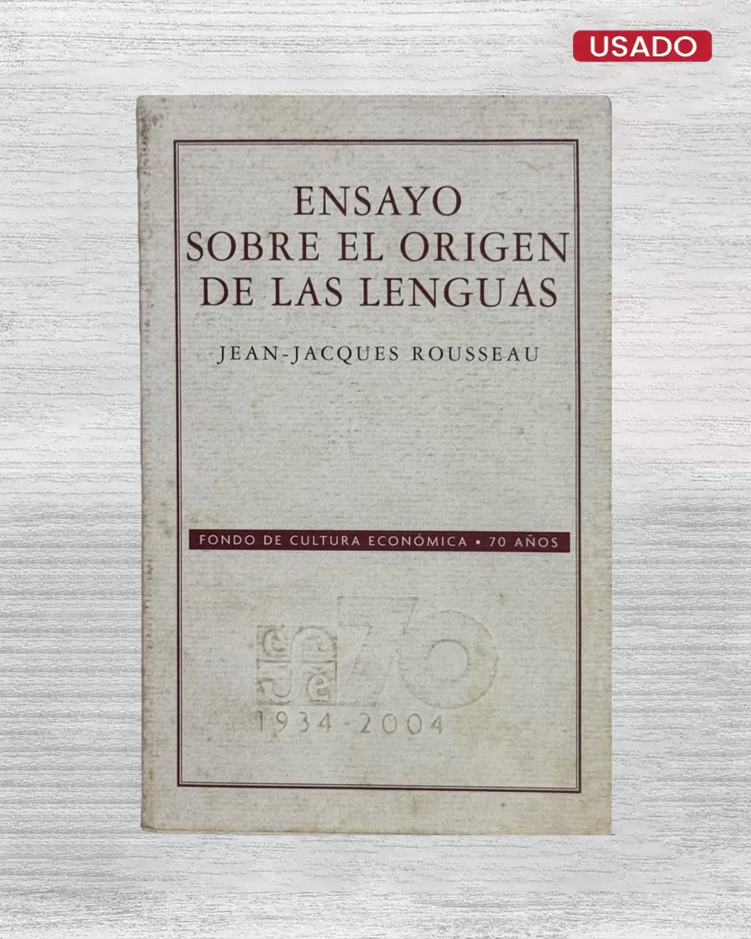 ENSAYO SOBRE EL ORIGEN DE LAS LENGUAS