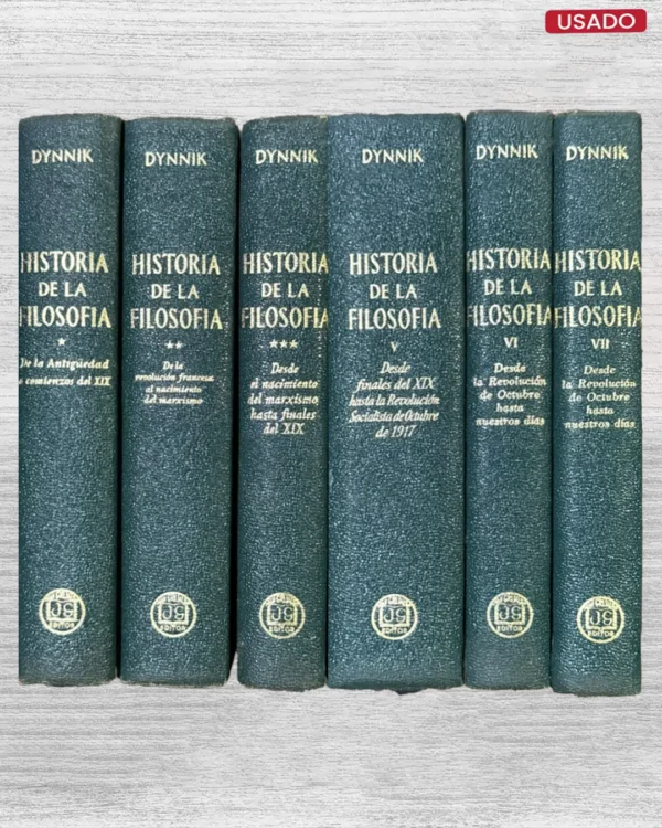HISTORIA DE LA FILOSOFÍA (6 TOMOS)