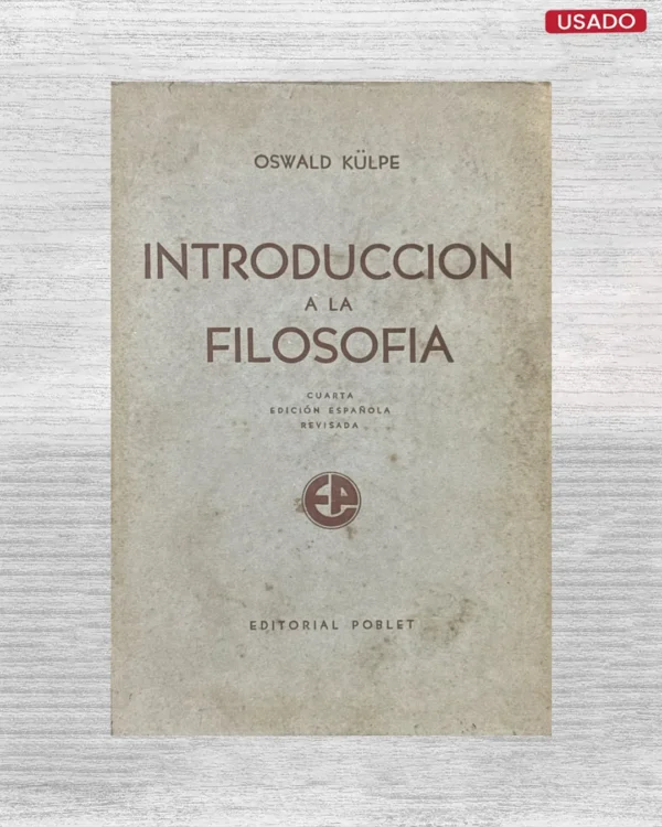 INTRODUCCION A LA FILOSOFIA