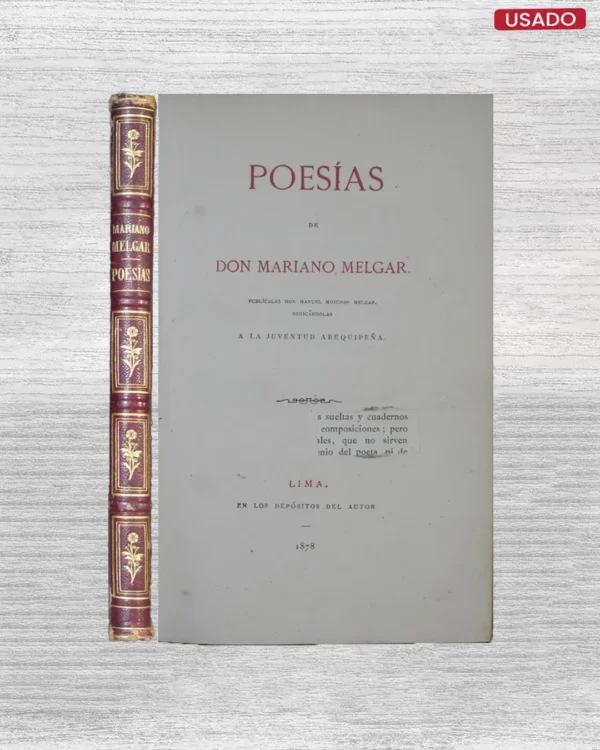 POESÍAS DE DON MARIANO MELGAR (1878)
