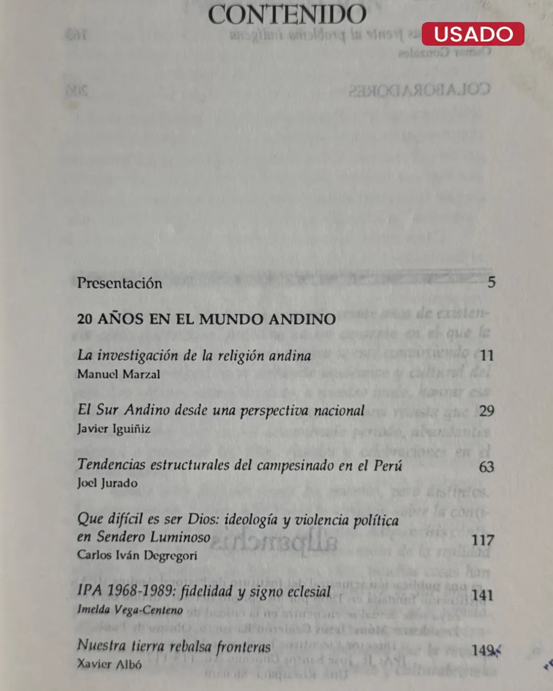 ALLPANCHIS Nº 34: 20 AÑOS EN EL MUNDO ANDINO - Imagen 2