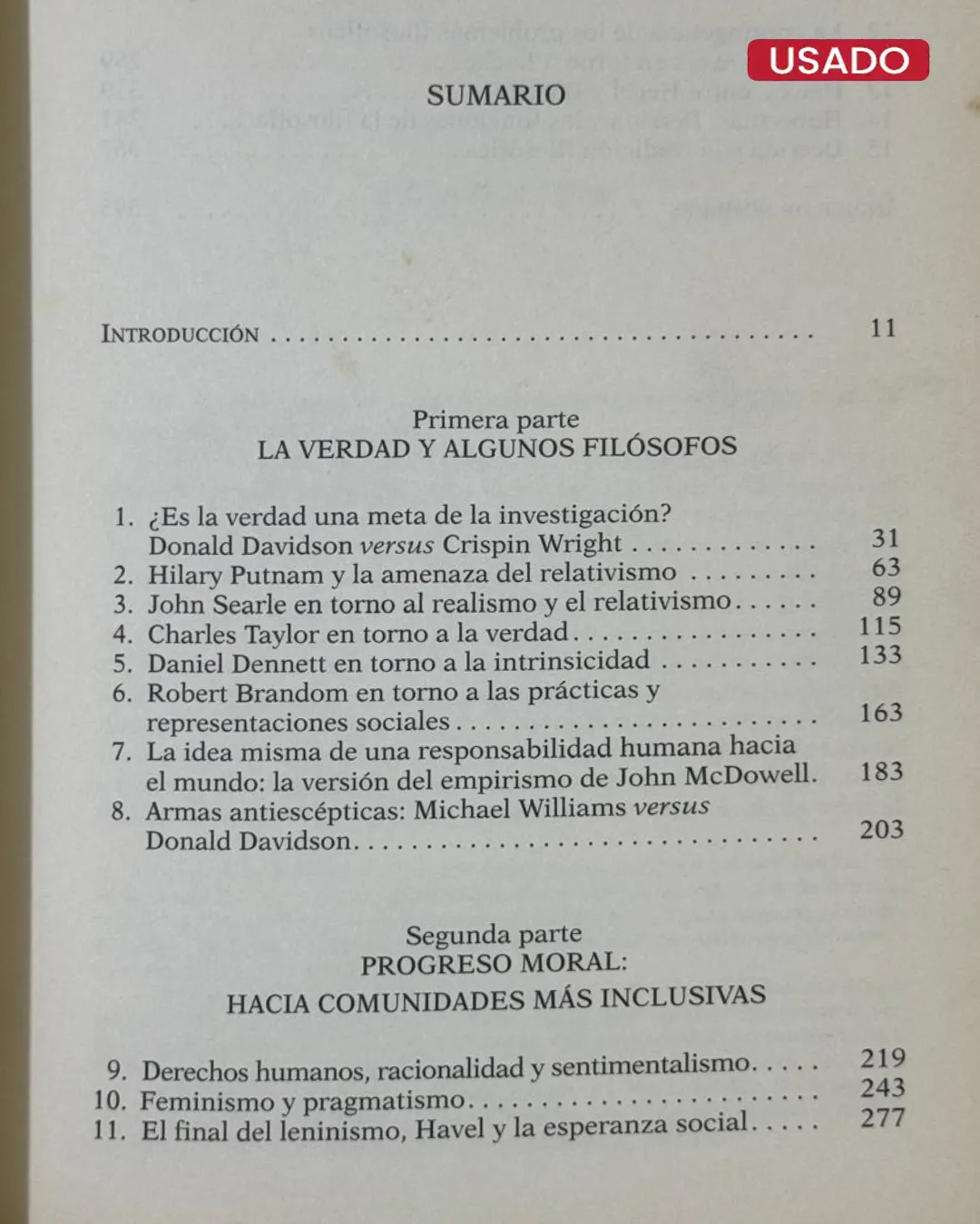 VERDAD Y PROGRESO: ESCRITOS FILOSOFICOS, 3 - Imagen 3